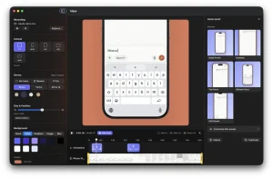 Maya:给录屏套上 iPhone 外框,App 演示视频不