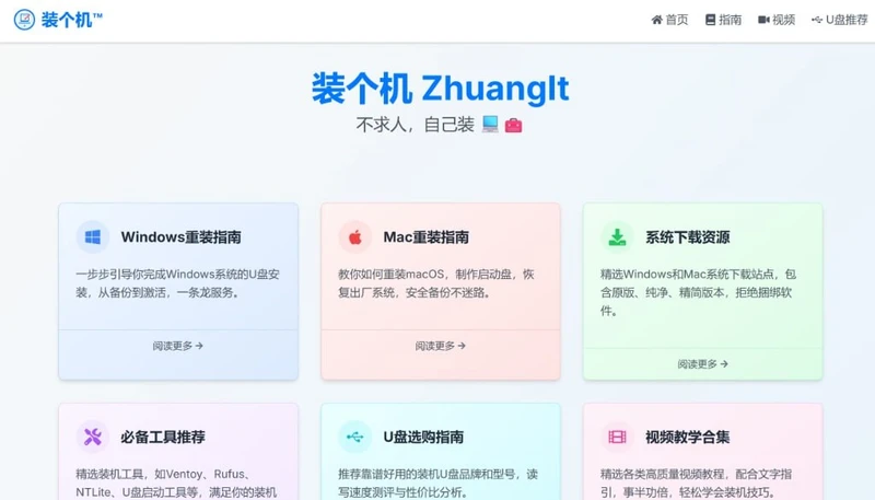 装个机:Windows 和 Mac 重装系统,一步步跟着做